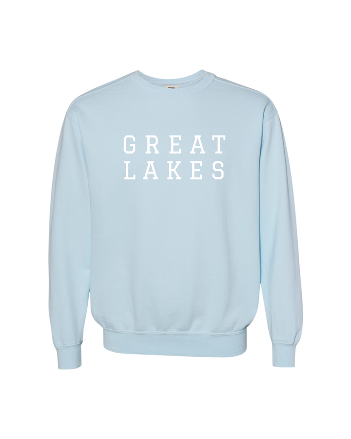 Unisex Great Lakes Crew- Chambray Blue