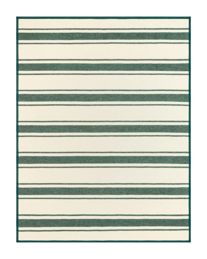 ChappyWrap Blanket- Dockside Stripe Evergreen