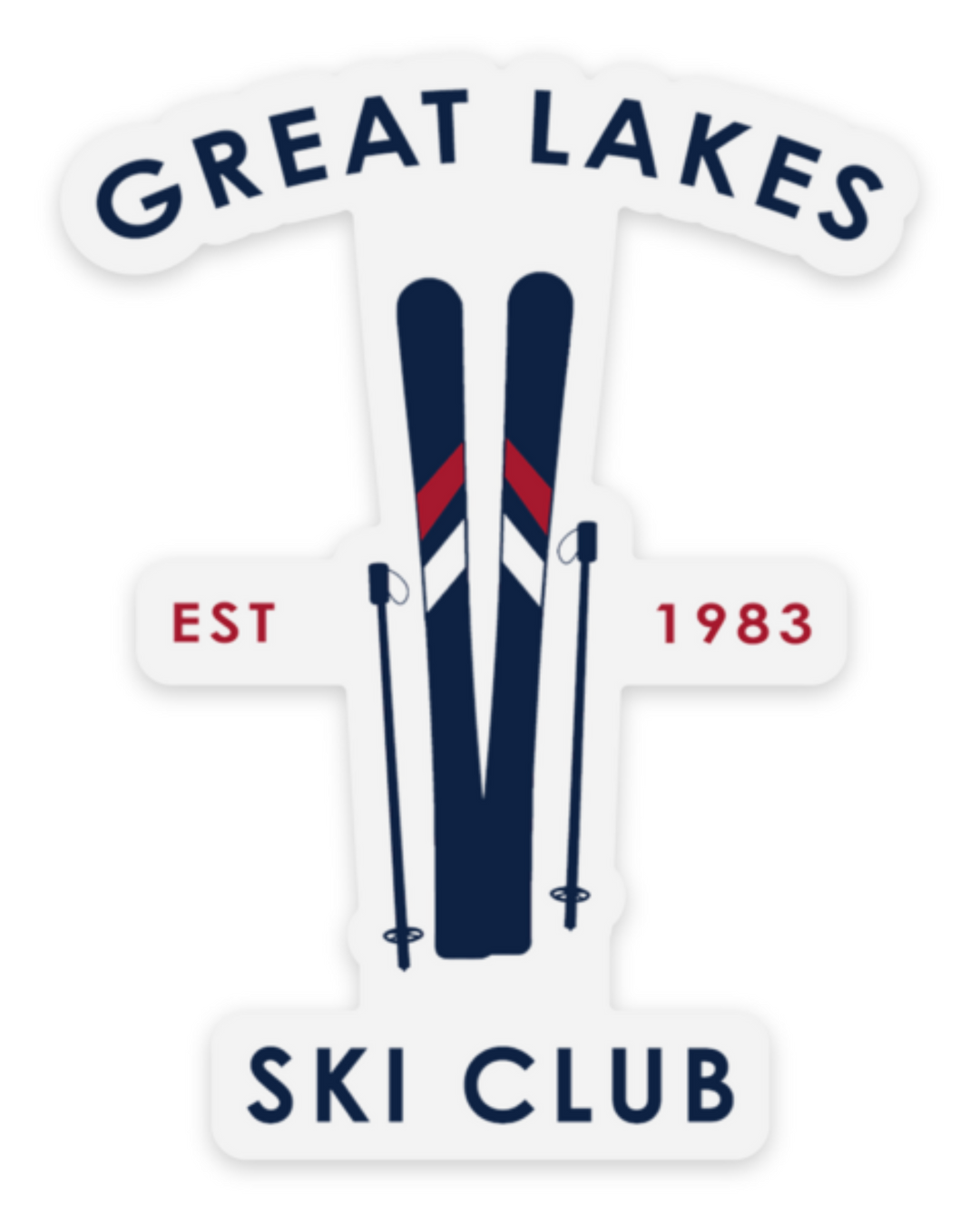 Great Lakes Ski Club Sticker