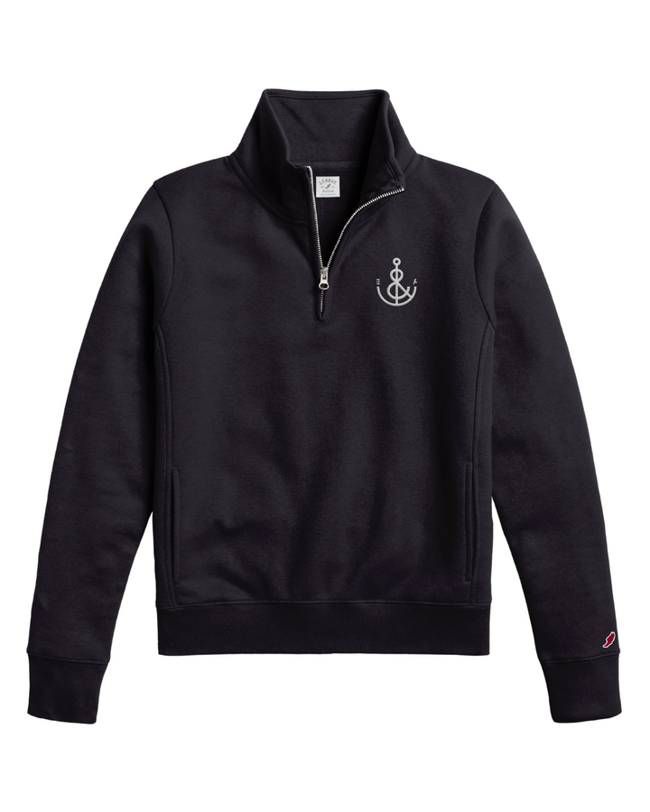 Women's Anchor 1/4 Zip Pullover - Navy