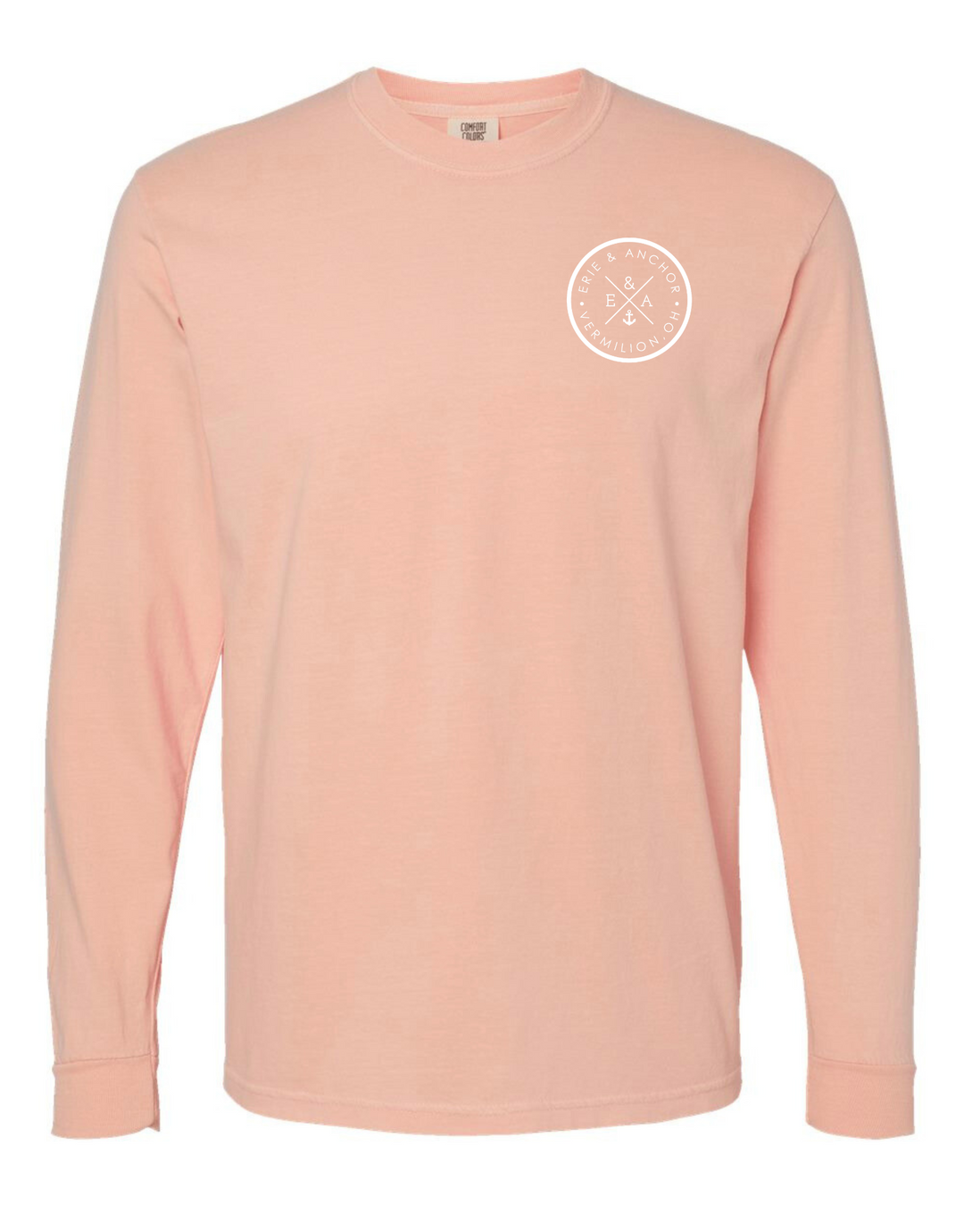 Signature Anchor Long Sleeve Tee- Blossom Pink