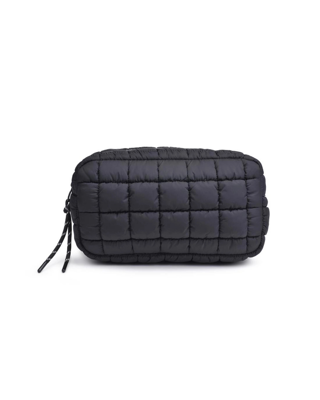 Quilted Puffer Cosmetic Travel Pouch