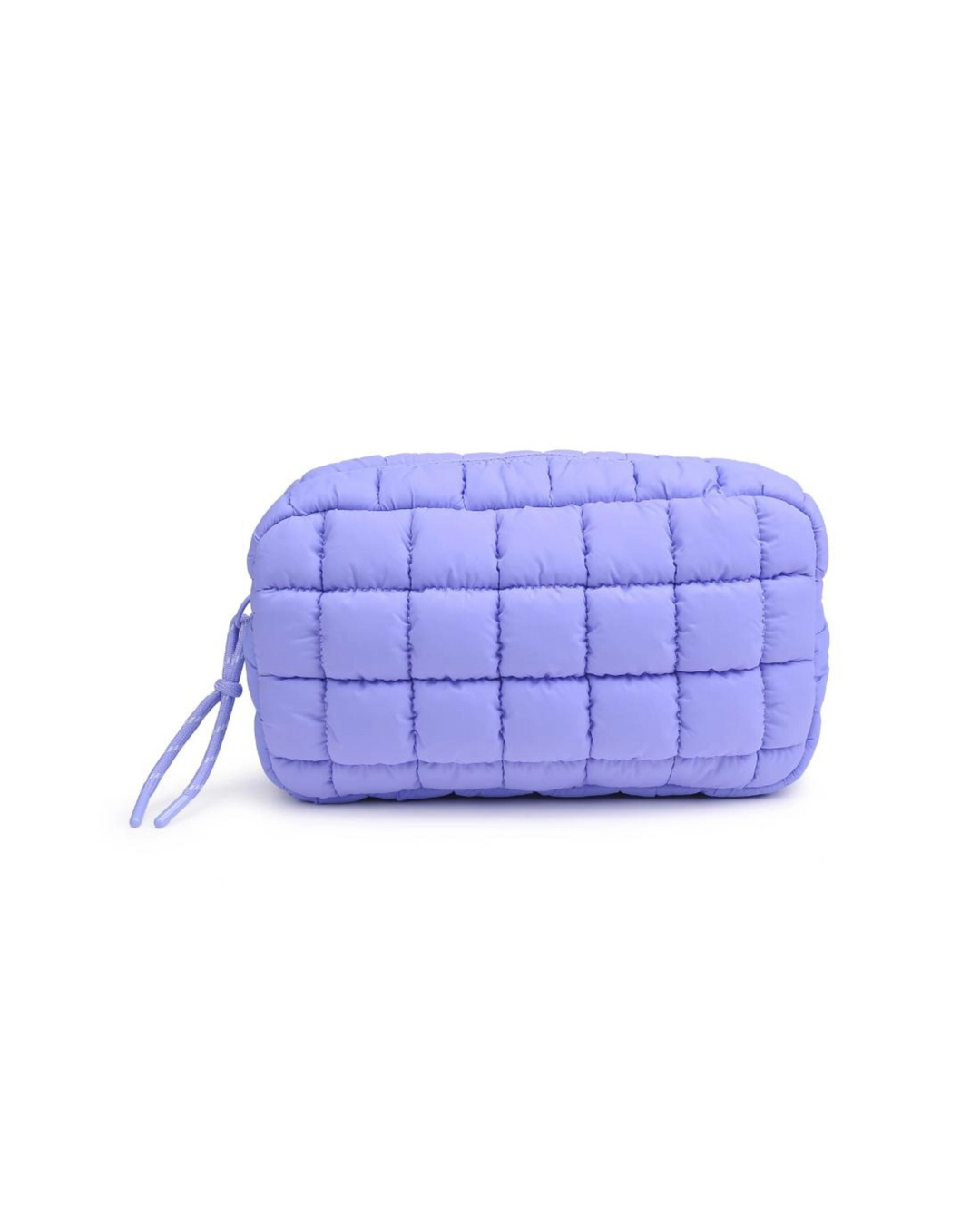 Quilted Puffer Cosmetic Travel Pouch