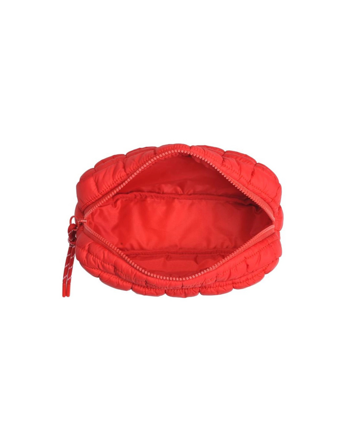 Quilted Puffer Cosmetic Travel Pouch