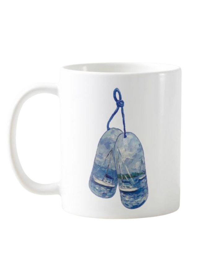 Lake Erie Buoy Coffee Mug