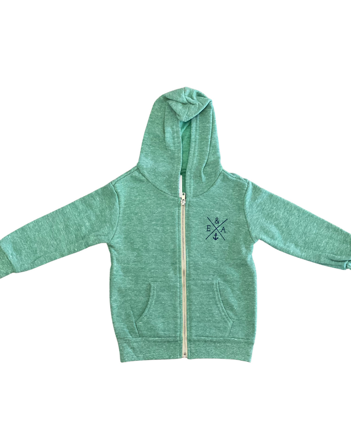 Toddler Crosswinds Zip Kelly Green