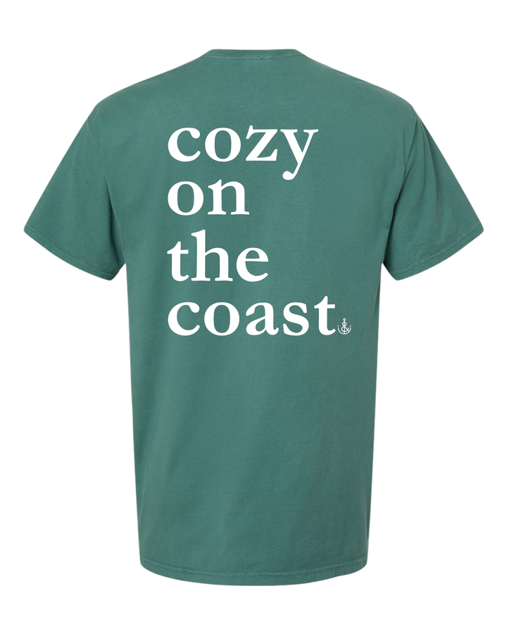 Cozy On The Coast Short Sleeve Tee- Cactus