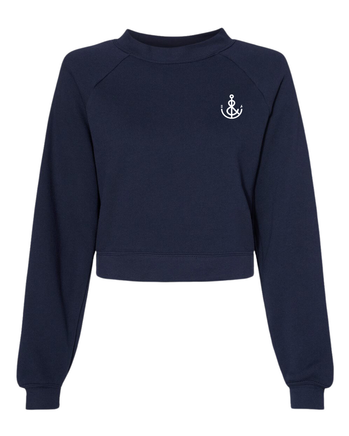 Womens Midi Anchor Crew- Navy