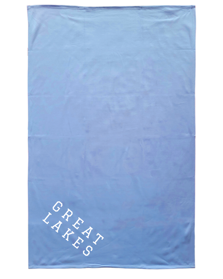 Great Lakes Sweatshirt Blanket