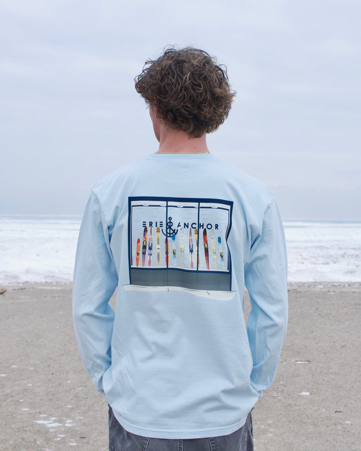 E&A Storefront Long Sleeve- Chambray