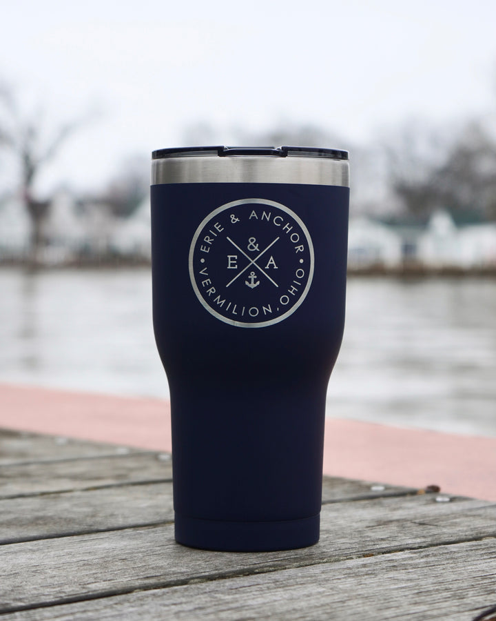 Vermilion Travel Tumbler (40oz) - Navy