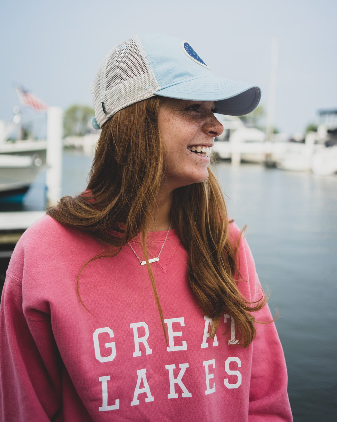 Unisex Great Lakes Crew- Watermelon