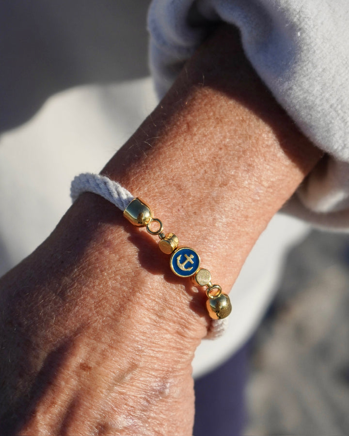 Cotuit Bracelet- Ivory/Gold