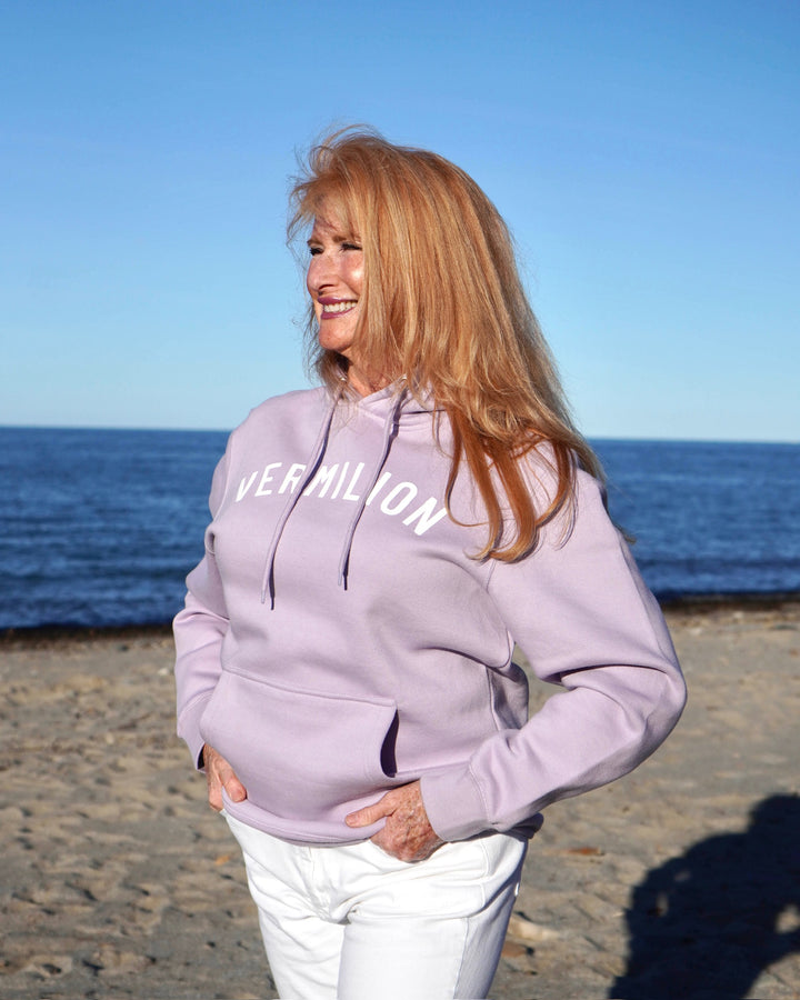 Unisex Vermilion Puff Hoodie- Light Purple