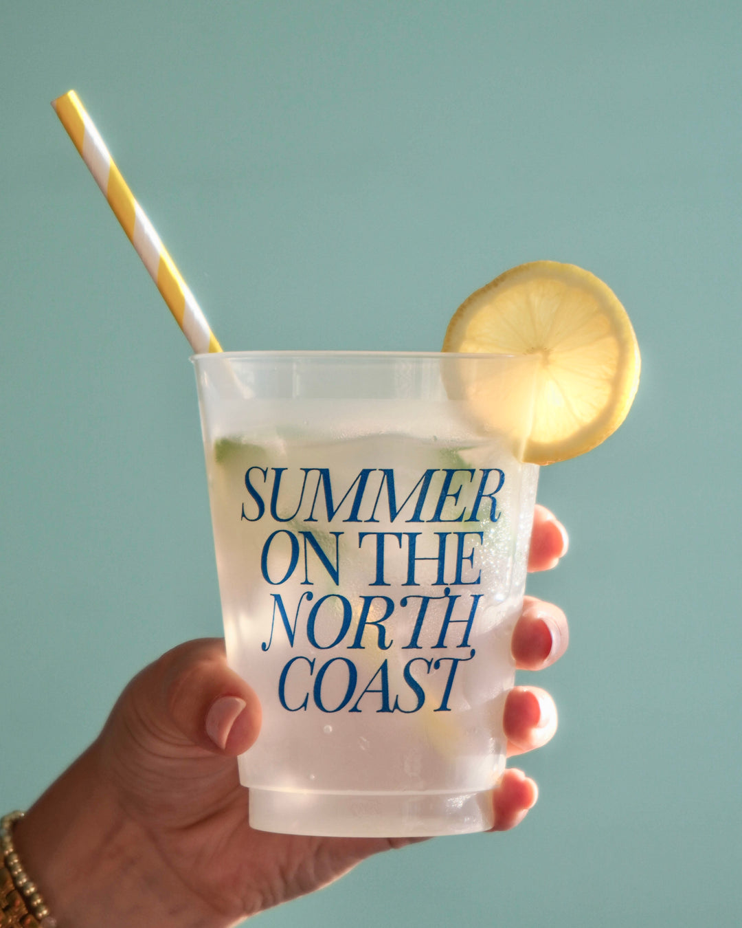 Summer On The North Coast Reusable Cups- Set of 10