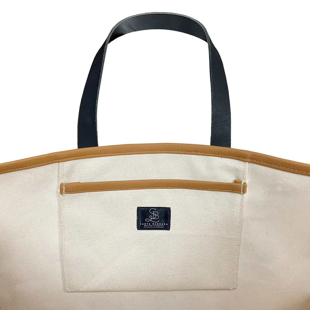 Sail Away Canvas Tote