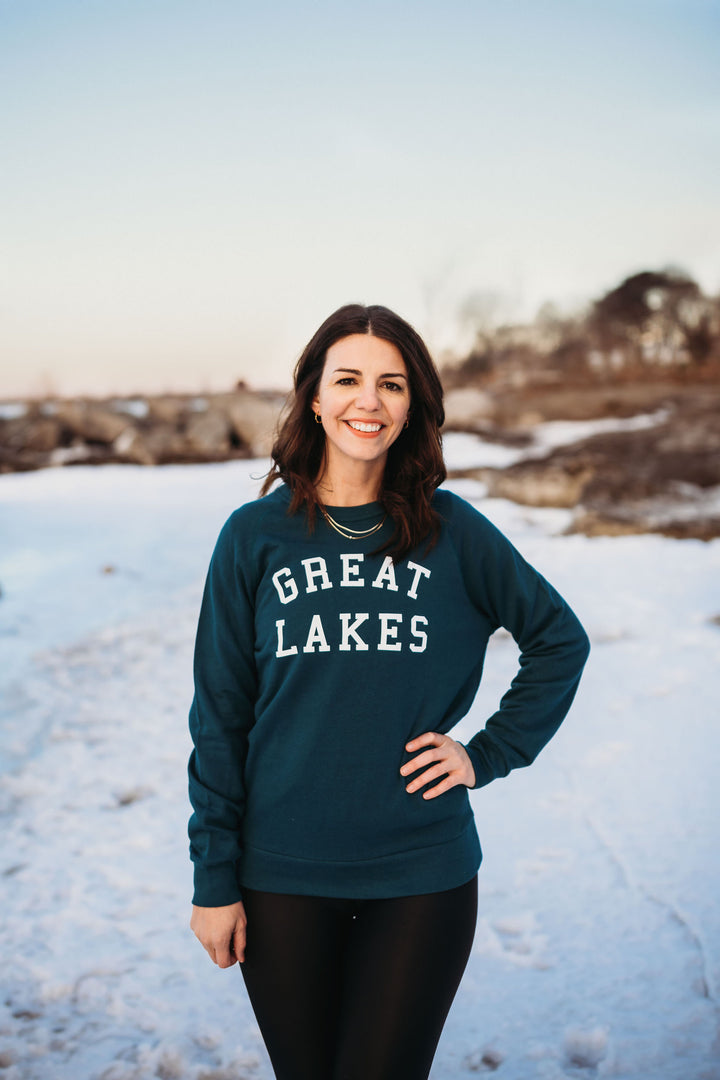 Unisex Great Lakes Crew- Emerald