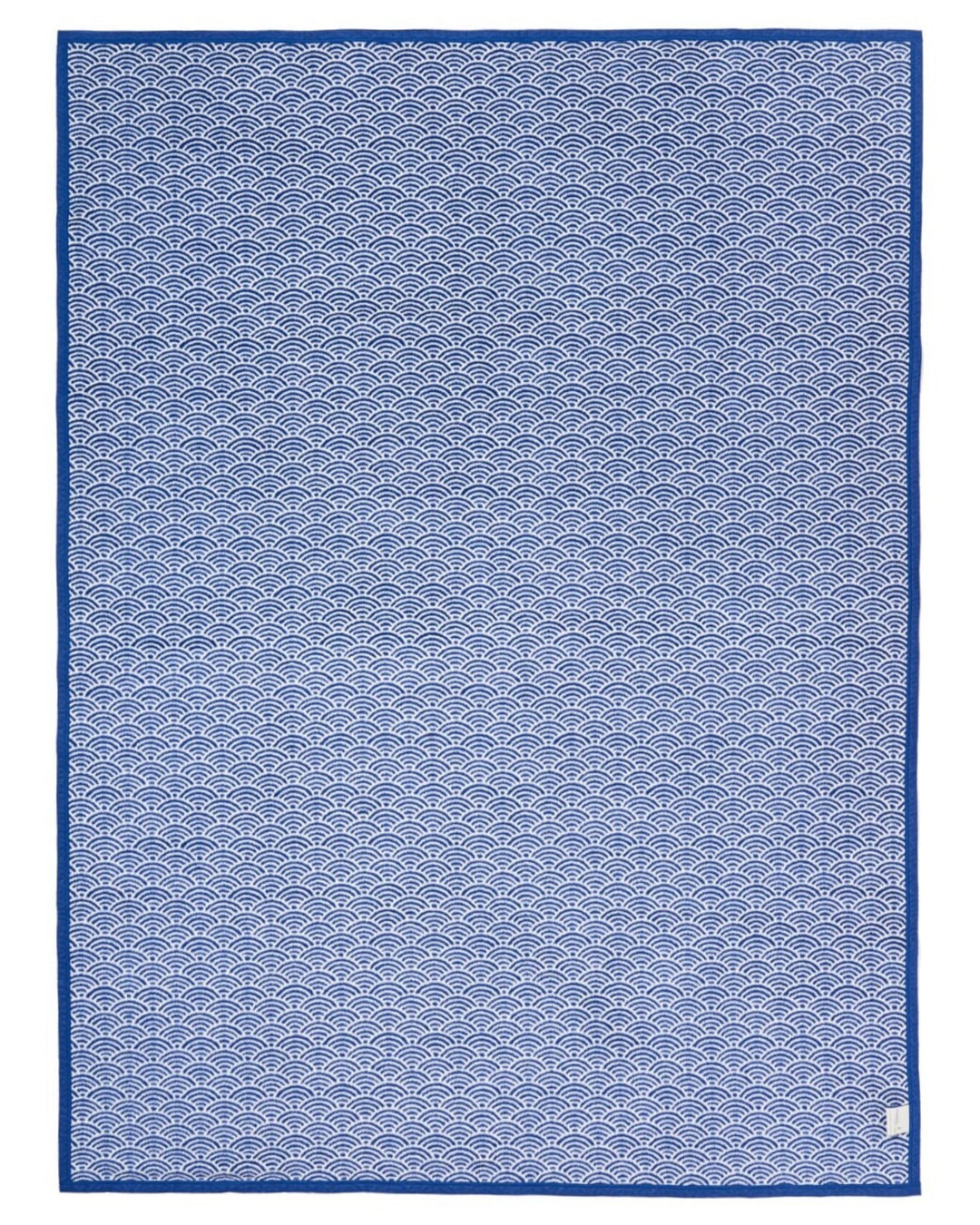 ChappyWrap Blanket Brewster Scallops- Blue