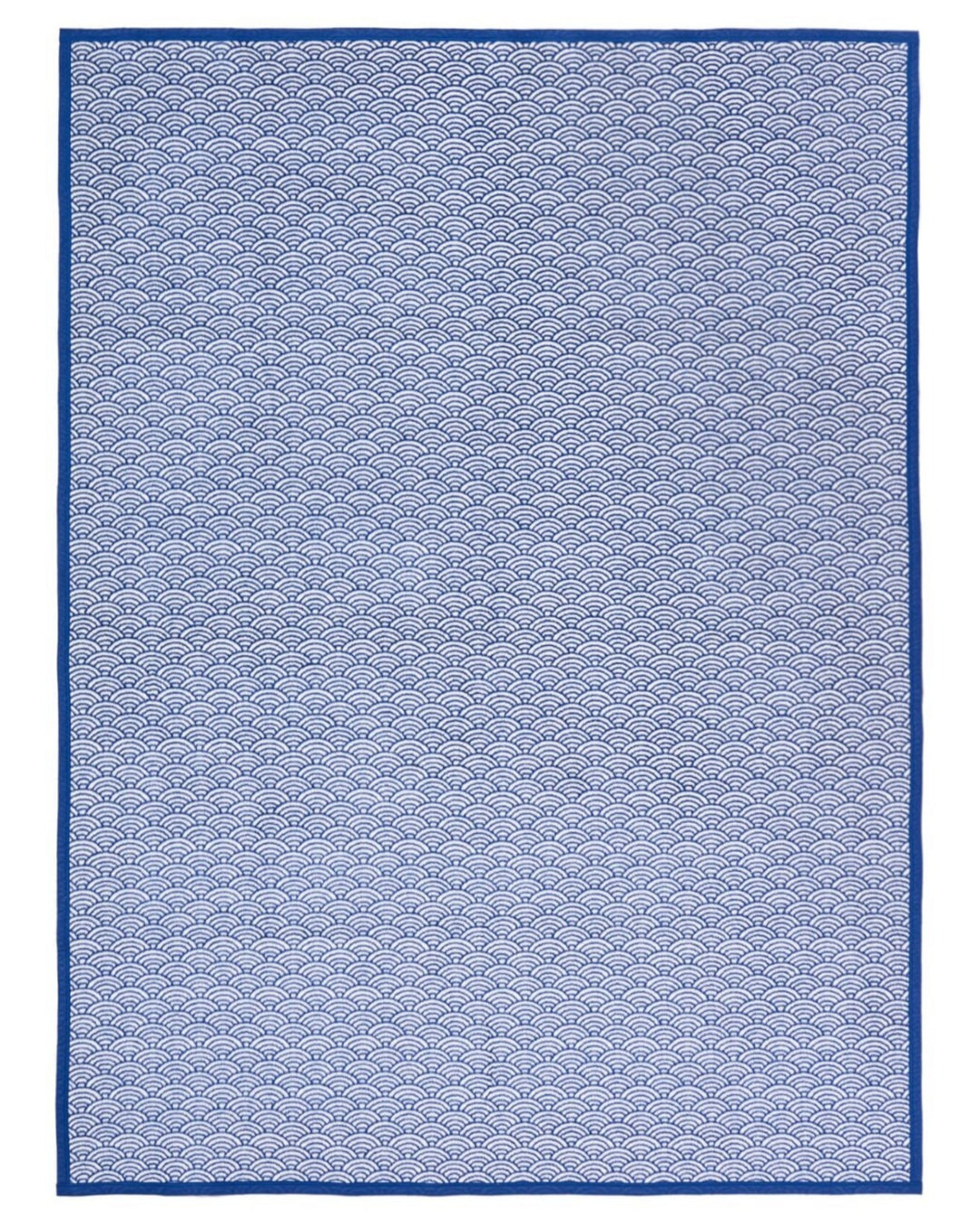 ChappyWrap Blanket Brewster Scallops- Blue